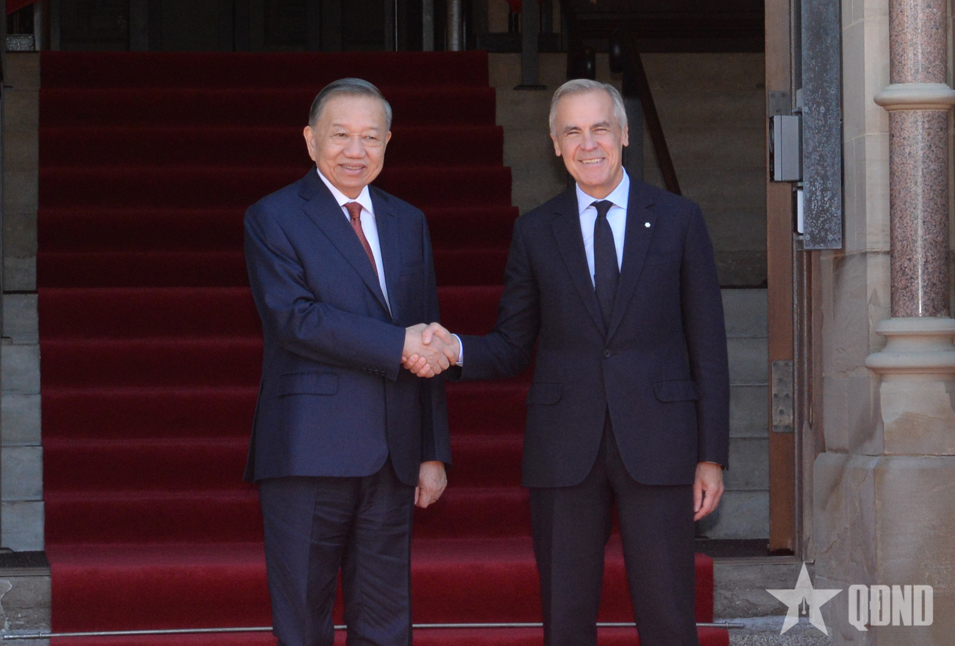 Tổng Bí thư, Chủ tịch nước Tô Lâm hội đàm với Thủ tướng Canada Mark Carney